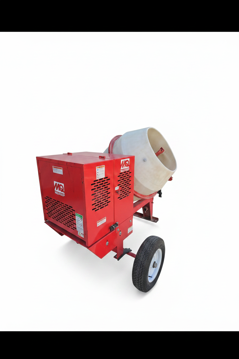 Miltiquip 9cu cement mixer towable