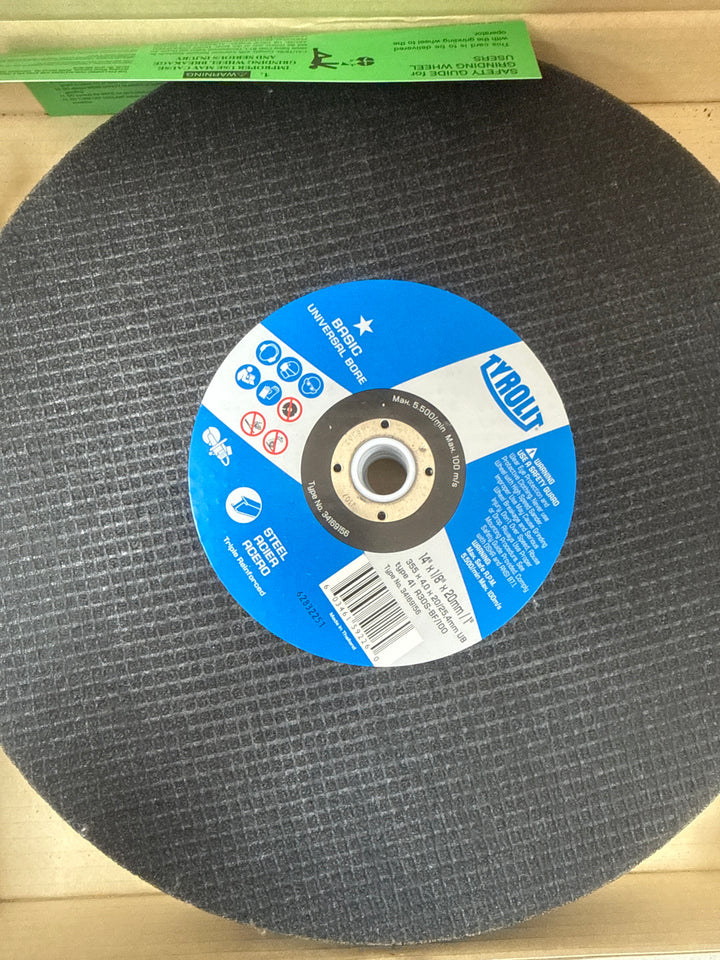 abrasive blade 14”