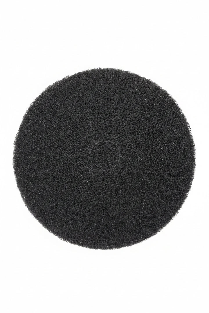 Floor maintenance pads 17” black 5pk