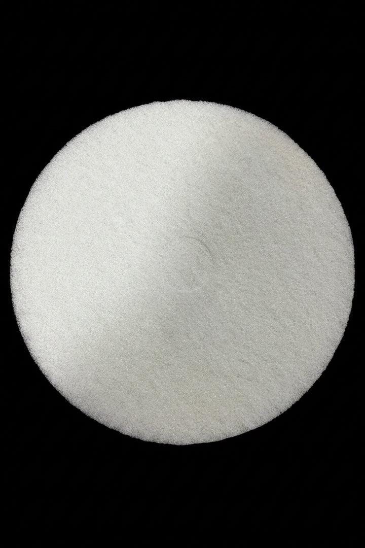 Floor maintenance pads 17” white 5pk