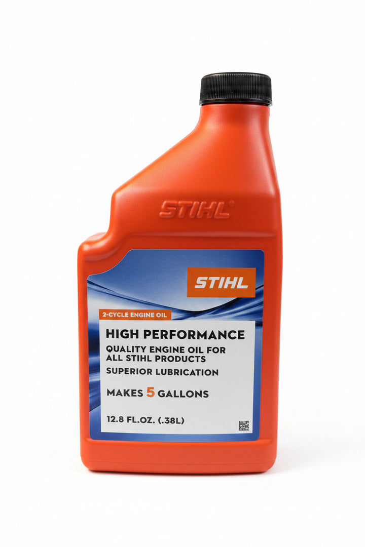 Stihl 2 cycle oil 12.8fl oz makes 5 gallons