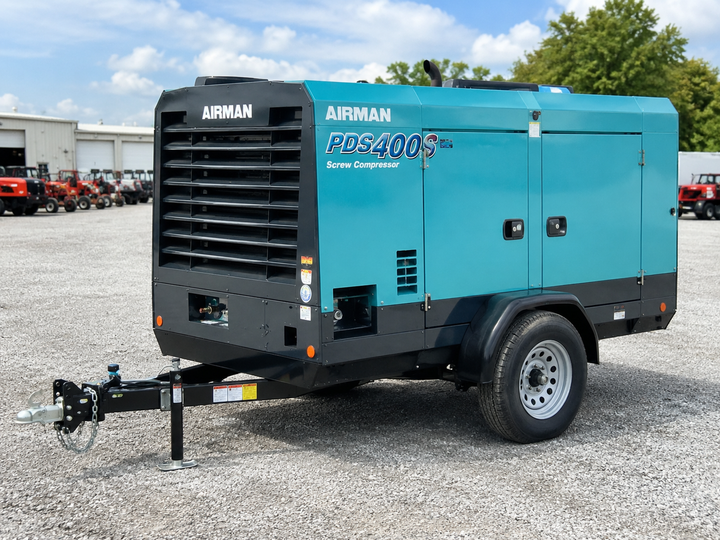 Airman 400cfm compressor towable